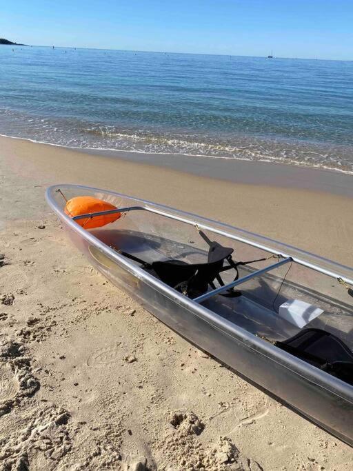 F2 Climatise A Golfe -Juan En Front De Mer Et Piscine Vallauris Exterior foto